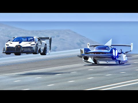 Bugatti Divo GTR vs Aston Martin Black Nightmare - Drag Race 20 KM