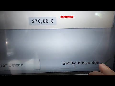 Cash deposit and withdrawal at Sparkasse ➔ instructions