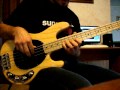 Steven Wilson - The Watchmaker bass solo (cover ...