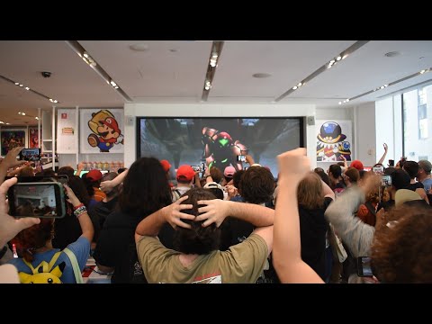 Metroid Prime 4: Beyond Reveal Live Reactions at Nintendo NY [Nintendo Direct 6.18.2024]