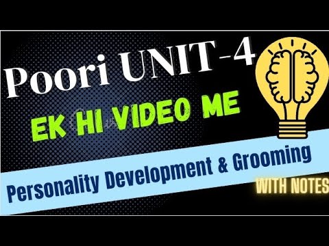 Personality development Definition and traits Types of personality Personality disorders bba