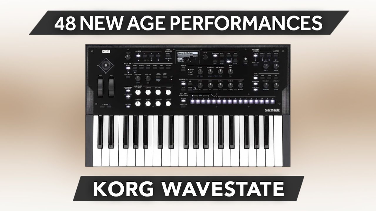 SCL376 - ( Bundle ) - Cloud Architect + Ambient Worlds - Korg Wavestate / mkII / Se / Native - Video Preview 1