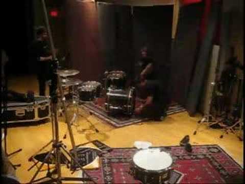 The Felix Culpa - In The Studio [drums]