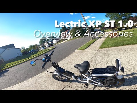 My Lectric XP Step Thru Overview & Accessories