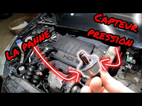 MY CAR STALLS WHEN I ACCELERATE!!! Fuel pressure sensor tutorial for a 308 1.6 HDI: the solution.
