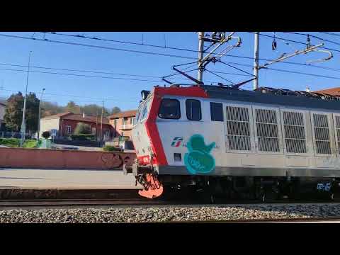 E652.138 + E652.091 con Aldebaran 2.0 / Treno diagnostico RFI in transito a Cantù Cermenate
