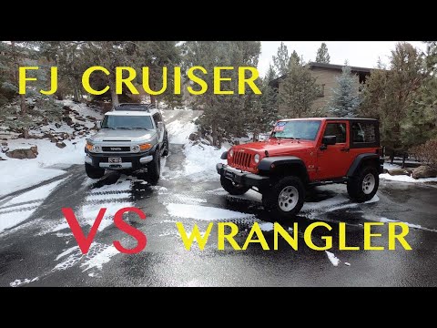 FJ Cruiser vs Wrangler - Which Should you Buy?