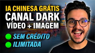 Liberou! Nova IA Chinesa para Canais Dark para animar vídeos ( ganhar dinheiro canal dark youtube )