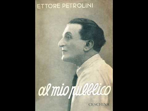 ETTORE PETROLINI  - TANTO PE' CANTA' versione originale 1932 rarissima