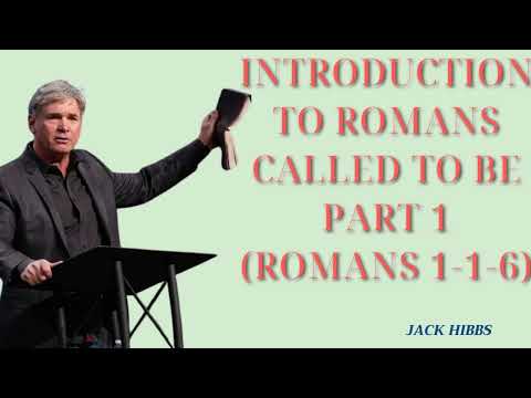 Introduction To Romans Called To Be  Part 1 Romans 116  Jack Hibbs Message 2024