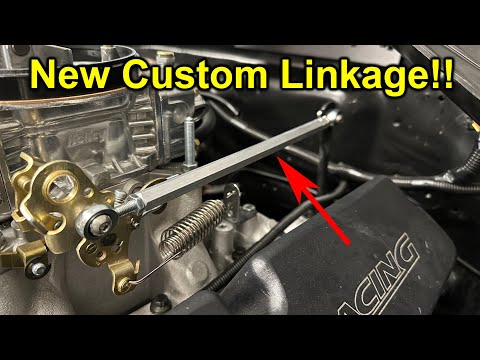 New Adjustable Throttle Linkage