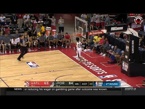 Portland Trail Blazers vs Atlanta Hawks Summer League 2018 - Full Game Highlights