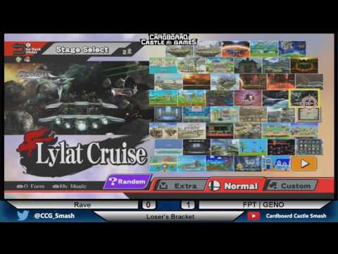 CCG Smash Singles 10/9/2016 - FPT | GENO vs. Rave