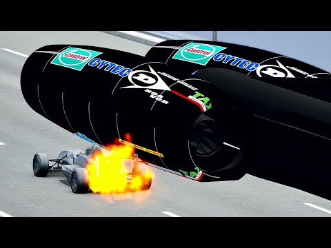SSC Thrust vs Formula Jet Engine - Drag Race