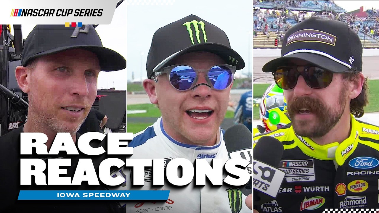 What Drivers Said After Iowa | 2026 NASCAR Cup Series