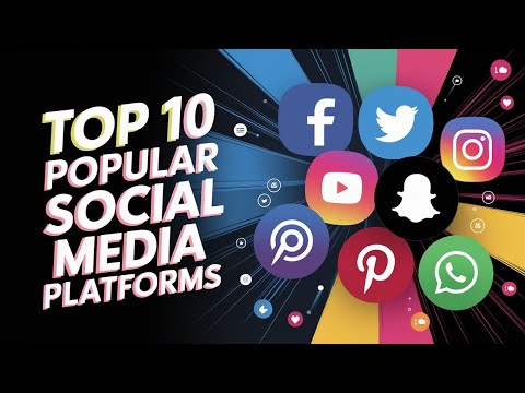 Top 10 Most Popular Social Media Platforms in 2025.