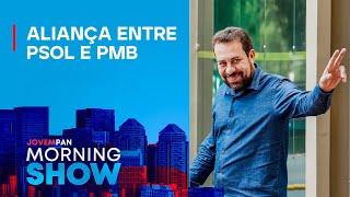 Bom dia pra quem? Boulos, que recebe apoio do Partido da Mulher Brasileira