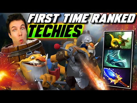 Grubby's FIRST EVER RANKED TECHIES! - Grubby - Dota 2