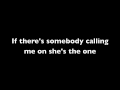 She S The One Robbie Williams Lyrics