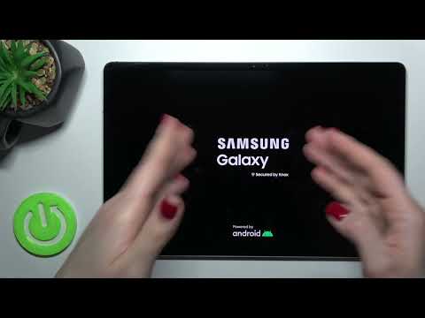 How to Switch On SAMSUNG Galaxy Tab S7 FE - Power On