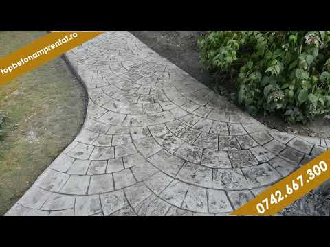 Beton amprentat Constanta - Preturi beton amprentat Sibiu