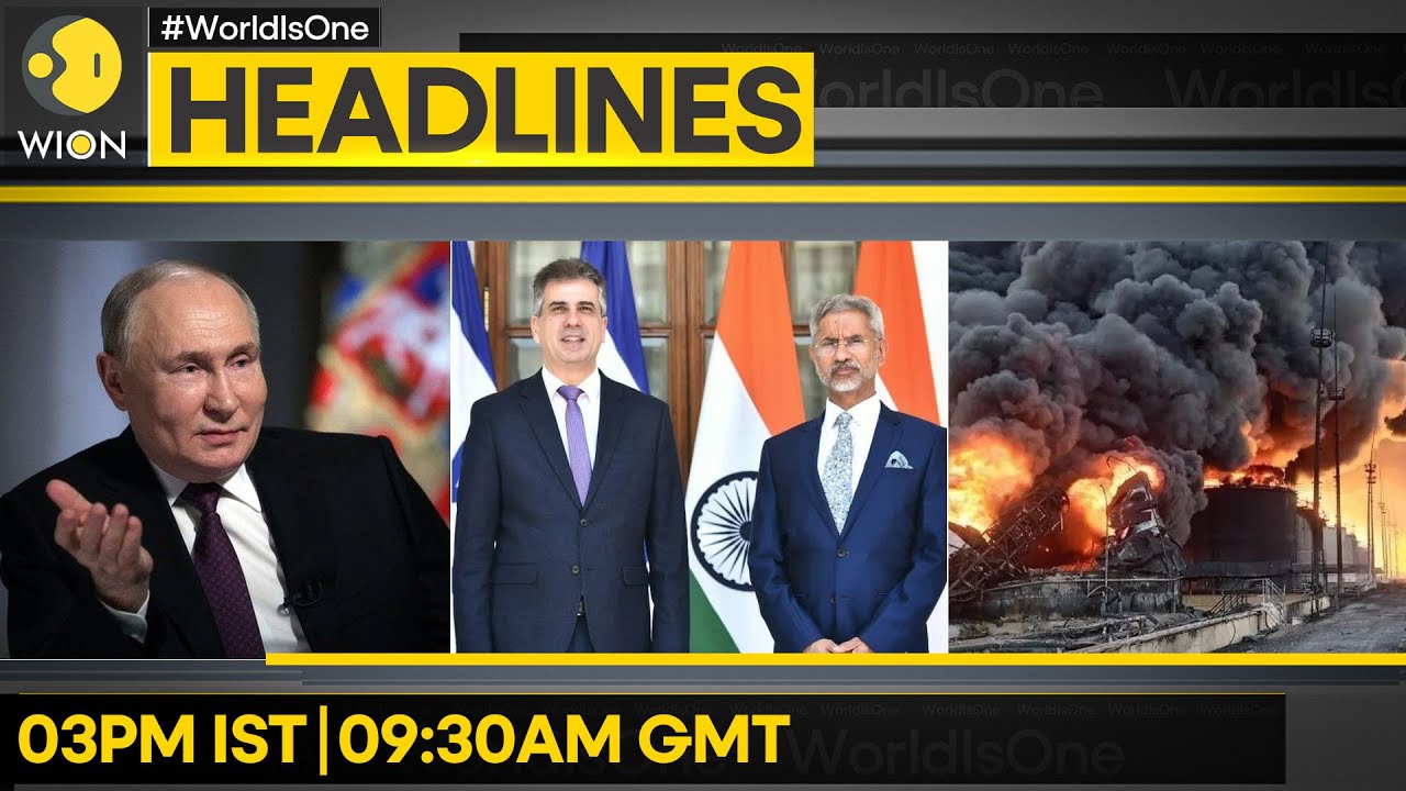 Israel: India Is A Global Superpower | Russian Forces Advancing In Pokrvosk | WION HEADLINES