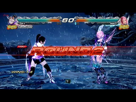 84_7 Kunimitsu vs Alisa - Tekken 7 ( Uchiha x24 )  sin Grafica