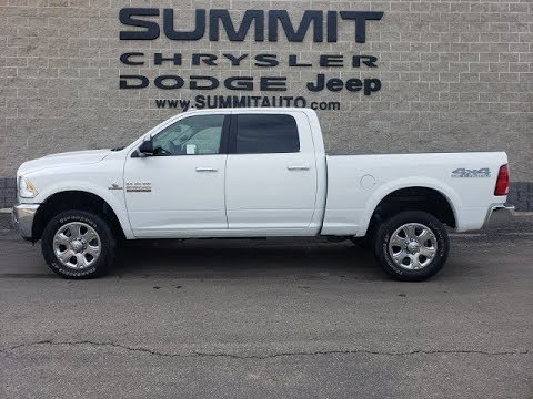 2017 RAM 2500 CREW BIG HORN CUMMINS DIESEL WALK AROUND REVIEW SOLD! 10106 54935 www.SUMMITAUTO.com
