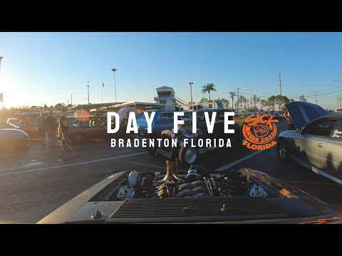 Sick Week Day 5 - Final Day - Bradenton FL - Andy goes nuts on a pass, Doug updates on the Nova.