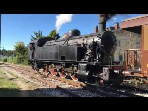 2017-09-17 120° Anniversario della "Transiberiana d'Italia" 7/7 -La 940.041 da Roccaraso a Cansano