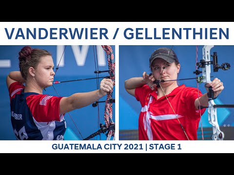 Savannah Vanderwier v Tanja Gellenthien – compound women semi |Guatemala City 2021 Hyundai World Cup