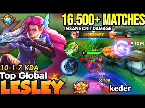 Lesley Best Build In 2022 | Top Global Lesley keder - Mobile Legends