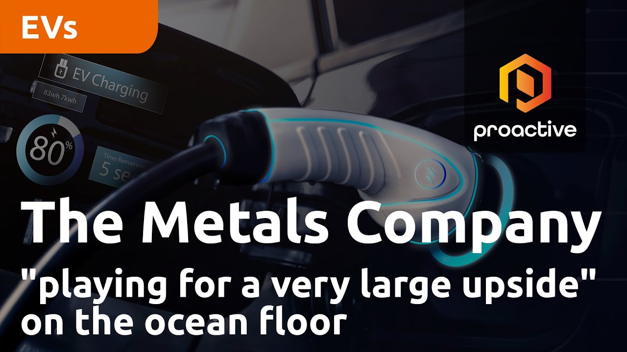 The Metals Company "playing for a very large upside" on the ocean floor