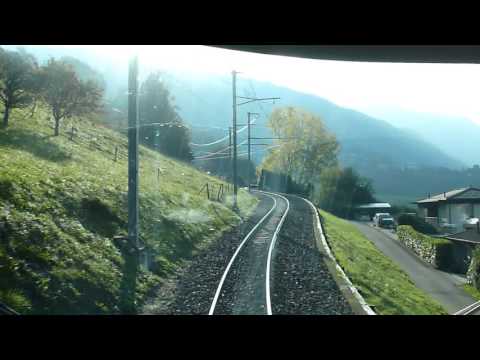 Golden Panoramic Express -  Train Driver's View