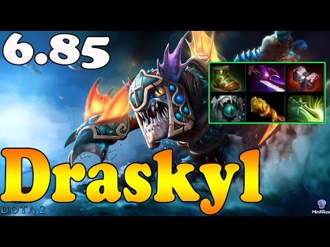 Dota 2 - Draskyl Plays Slark Vol 1 - Pub Match Gameplay!