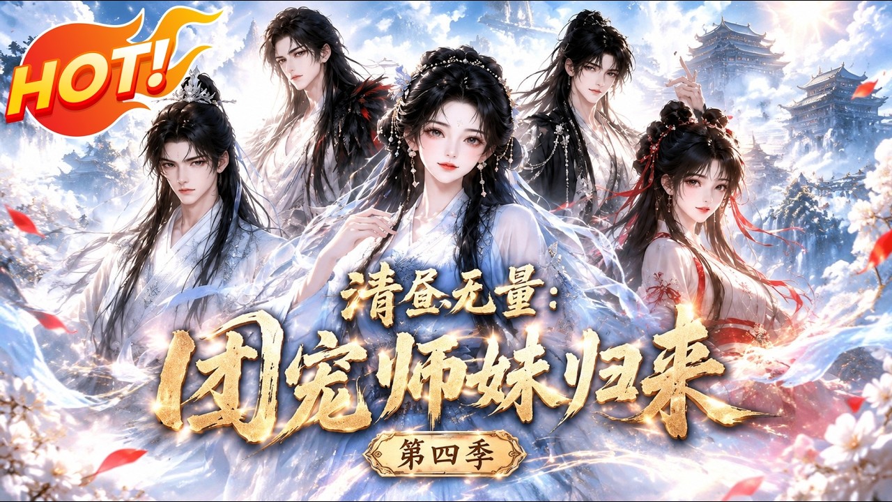 ⚡【新番速递】《清昼无量：团宠师妹归来第四季》觉醒前世记忆后，她拒当虐文白月光，竟靠一只馒头净化诸神魔气，改写必死结局！ #爱看动漫 #最新漫剧 #玄幻 #逆袭 #漫剧合集