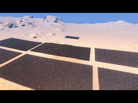 1,000 Soul Tyrant VS 60,000 Romans Ultimate Epic Battle Simulator UEBS