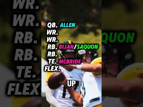 HOW TO DRAFT 3rd OVERALL IN FANTASY FOOTBALL #nfl #nflfantasyfootball #fantasyfootball