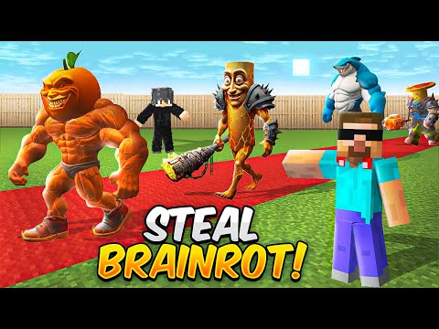 I CREATED STEAL A BRAINROT GAME IN MINECRAFT