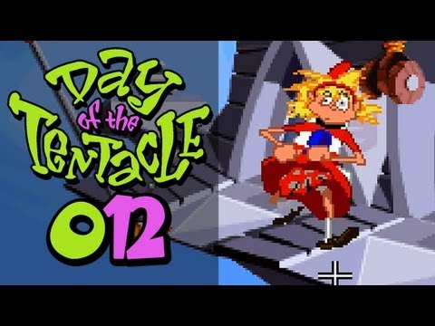 Let's Retro Day of the Tentacle #012 [Deutsch] [HD] - Sexy Tentakel Görl