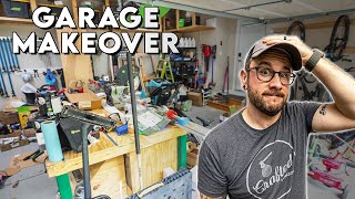 My garage was a DISASTER! Garage Storage Makeover