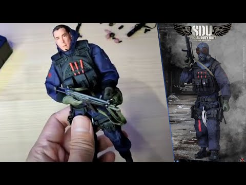 Special Duty Unit - Hongkong Assault Team figure scale 1/12 from Soldier Story
