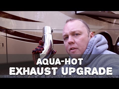 RV Aqua-Hot Exhaust Upgrade - Stainless Steel Exhaust Tip Replacement
