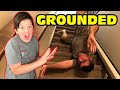Kid Pushed His Dad Down The Stairs During Temper Tantrum FALLING Down The Stairs Original