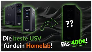Die beste USV für dein Homelab! 🔋 CyberPower CP1600EPFCLCD im Test – Schutz für PC & Server 💻