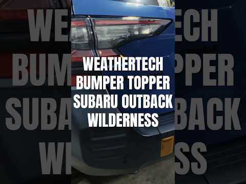Subaru Outback Wilderness | #Weathertech BumperTopper #obw #subaru #shorts @weathertech