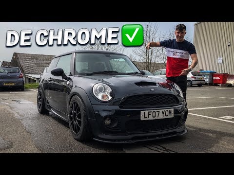 Mini R56 De-Chrome Is Finally Complete!!