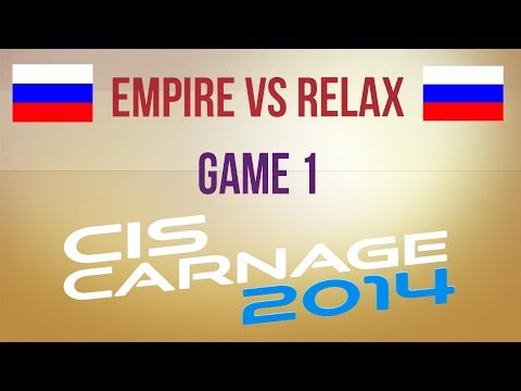 Empire vs Relax g.1 Grandfinal Playoff CIS Carnage 2014