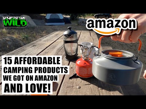 15 AFFORDABLE CAMPING PRODUCTS WE GOT ON AMAZON AND LOVE!