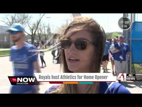 Opening Day at the K: Royals pack the house